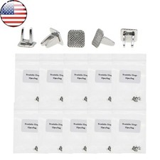 US 100Pcs Dental Orthodontic Bite Turbos Openner Tongue Tamers Bondable Hinge