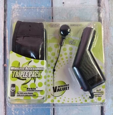 NOKIA 3300 Series Wireless Accessories Triple Pack-Dead Stock