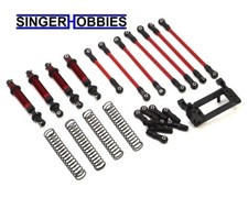 Traxxas 8140r Trx-4 Complete Long Arm Lift Kit Red New In Package Tra1