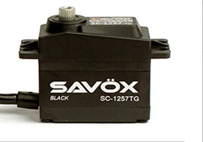 Savox SC-1257TG-BE Black Edition ''High Speed'' Titanium Gear Servo