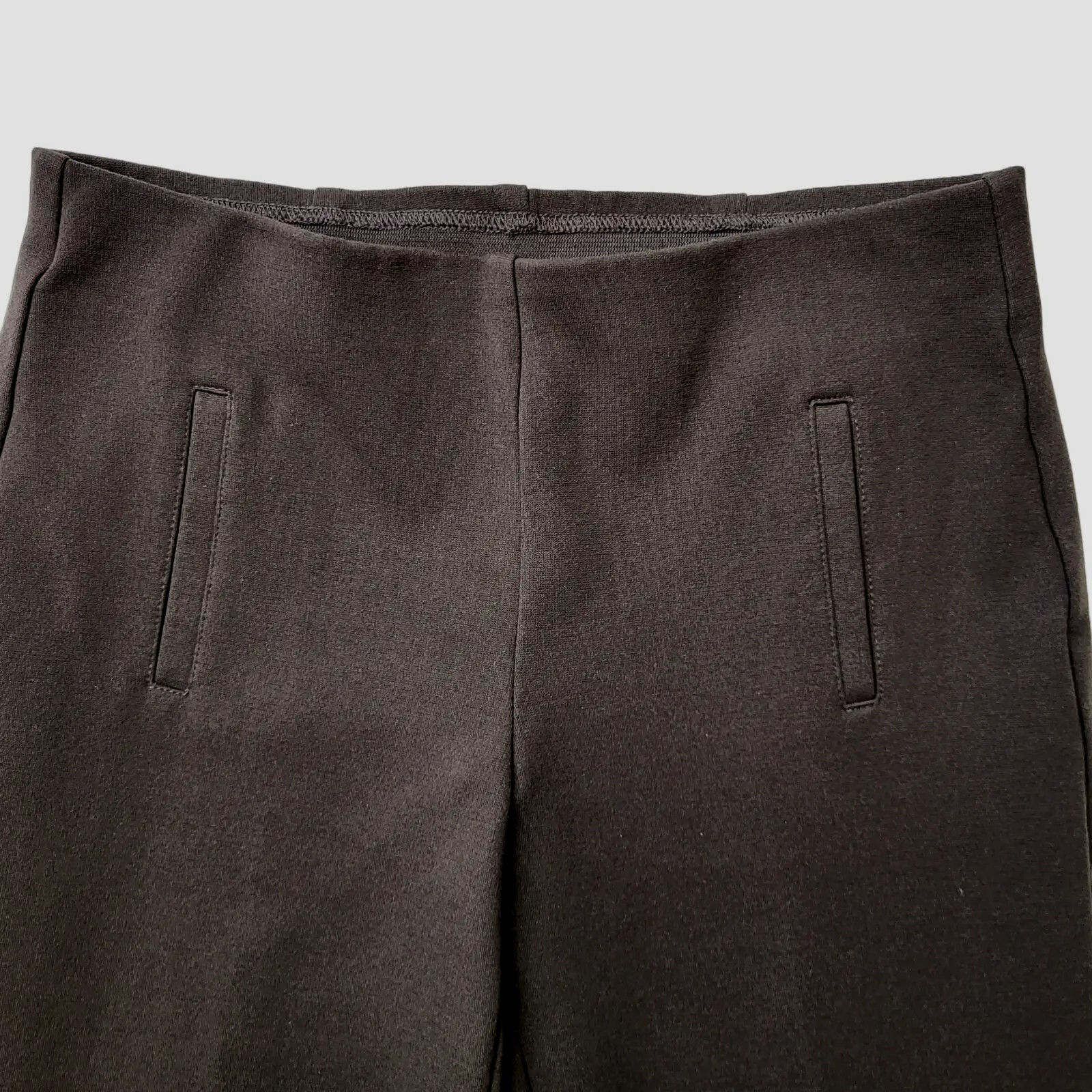 Chico's Women's Dress Pants Size 00 US Size XS/2 Pull On Brown Ankle