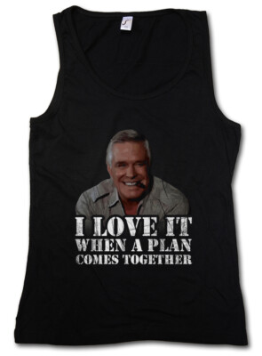 HANNIBAL TANK TOP A Bus Van Car Cigar Team B.A. Mad John Smith Amy Murdock