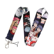 Jujutsu Kaisen Anime Characters Themed ID Badge Holder Lanyard