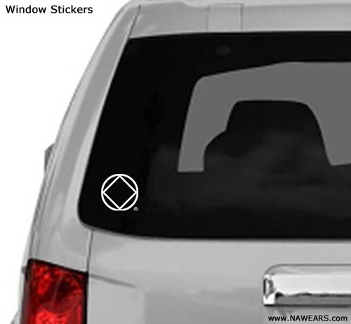 Narcotics Anonymous NA SERVICE SYMBOL Window Sticker / Decal NEW Colors Option - Foto 6 di 6