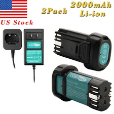 For Dewalt DCB080 DCF680N1 DW4390 DCF680N2 DCF680G2 8V 2.0Ah Battery/Charger 