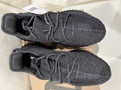 Size 9.5 - adidas Yeezy Boost 350 V2 Black Reflective FU9007