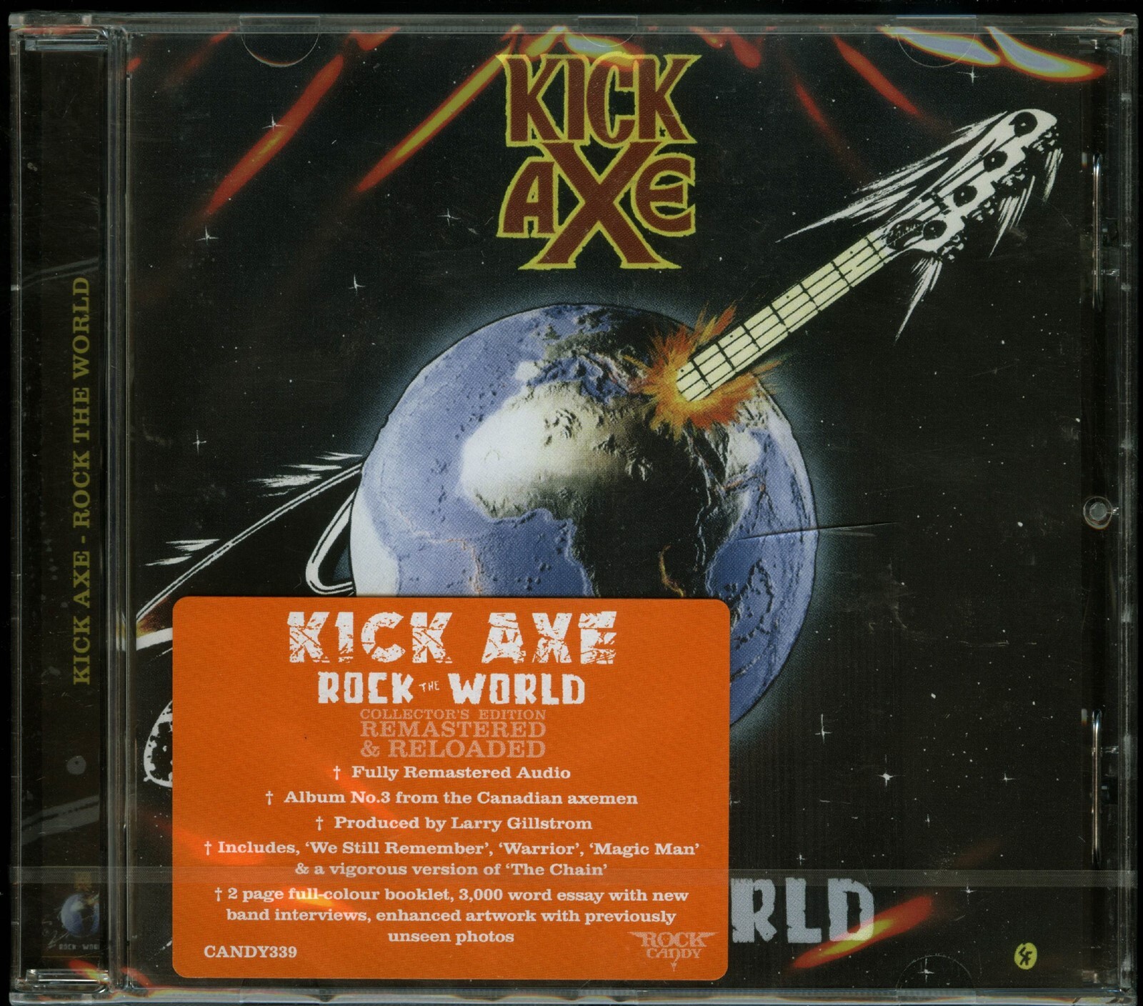 Kick Axe Rock The World CD new Rock Candy Records remaster eBay