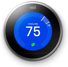 Google Nest Smart Thermostat, Charcoal - GA02081-US