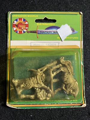 Grenadier Models Fantasy Warriors. #51010 - Undead Liches. NEW