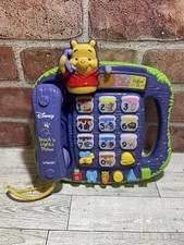 TESTED VTech Disney Winnie the Pooh Friends Teach N Lights Phone Music Sounds
