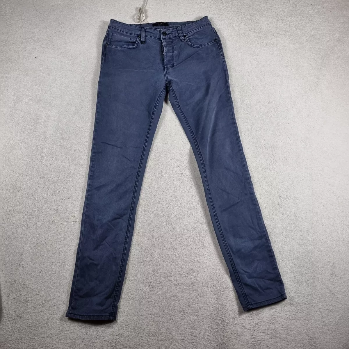 Neuw Lou Mens Jeans Size 30W 34L Skinny Stretch Slim Fit Denim