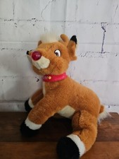 Prestige Toy Rudolph The Red Nose Reindeer Plush 1998 Stuffed Animal 15"