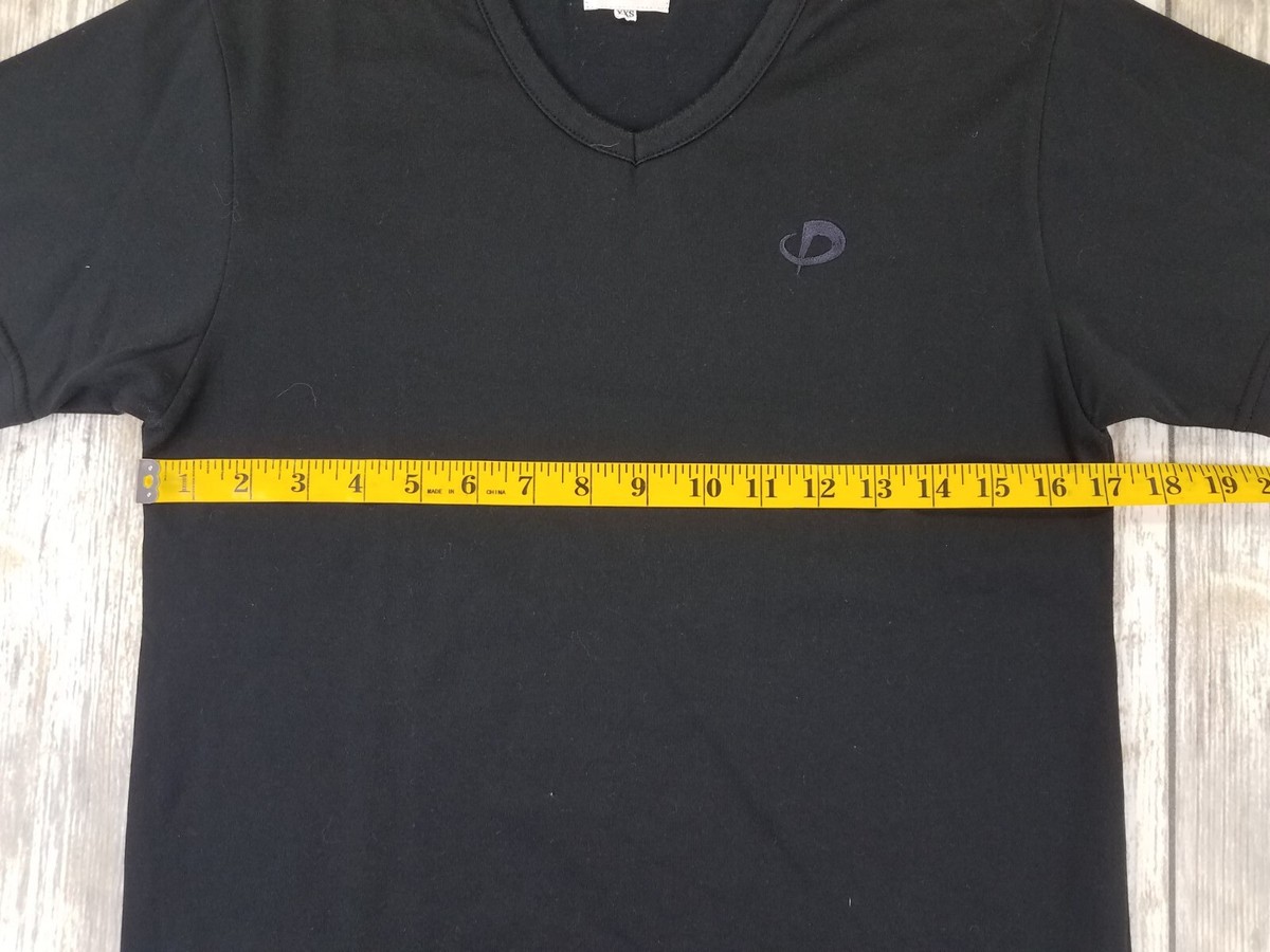 Phiten Titanium T Shirt Mens Size XXS Black Athletic Short Sleeves  display picture 1