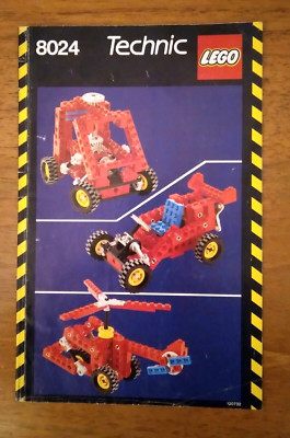 Lego Handbuch Set 8024 Universal Set Lego Technic