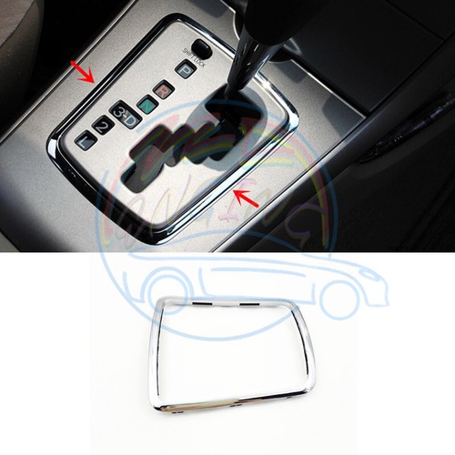 Chrome A/T Gear Shift Cover Frame For Toyota Corolla AT 2009-2013