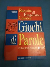 Giochi Di Parole Raccolta Di Enigmistica Classica Giovanni Frasconi De Vecchi
