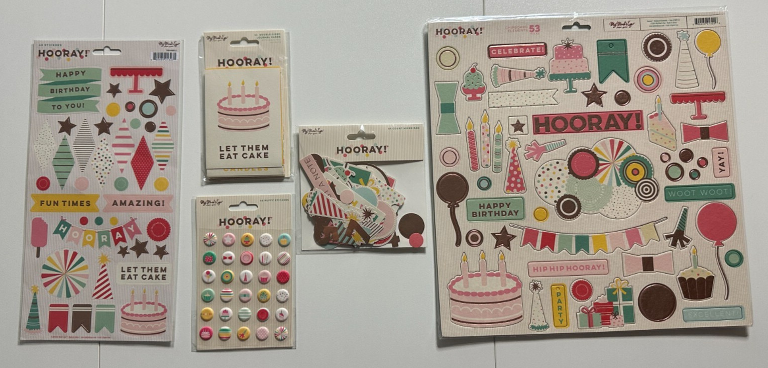 My Mind's Eye 12x12 Scrapbooking Kit-Hooray! or My Story