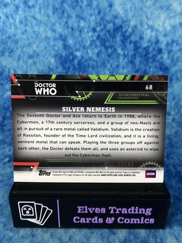 Doctor Who Extraterrestrial Encounters BLUE /99 SINGLE Non-Sport Trading Card - Picture 248 of 370