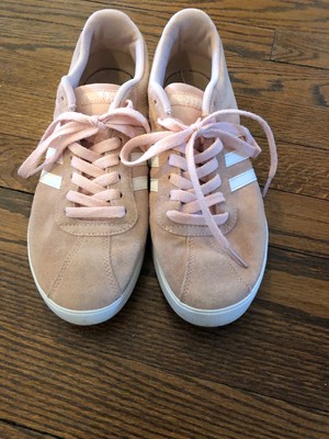 pink suede adidas