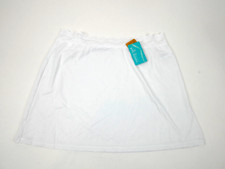 Vanity Fair 16" Half Slip for Under Dresses Silky Stretch with Lace M NEW White