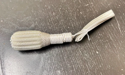Civil War era, 19th Century SILVER Sword Knot Decorative Tassel - NEW Repro