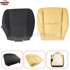For 2007-14 Chevy Silverado 1500 Driver Side Bottom Cloth Seat Cover+Foam Pad