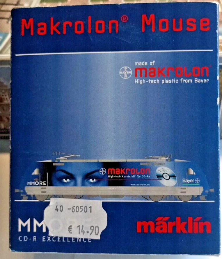 Märklin Makrolon Mouse neu mit OVP