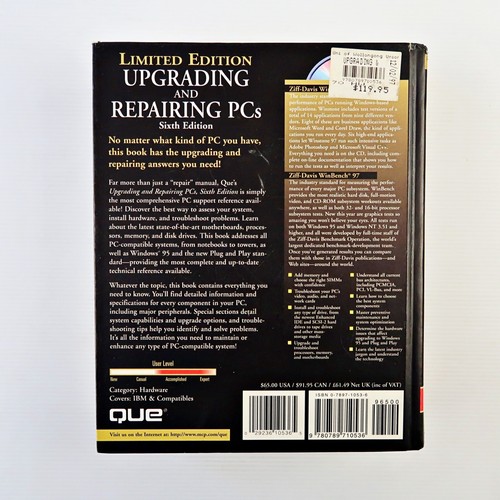 Upgrading and Repairing PCs by Scott Mueller ... (Hardcover 1996) - 第 2/5 張圖片