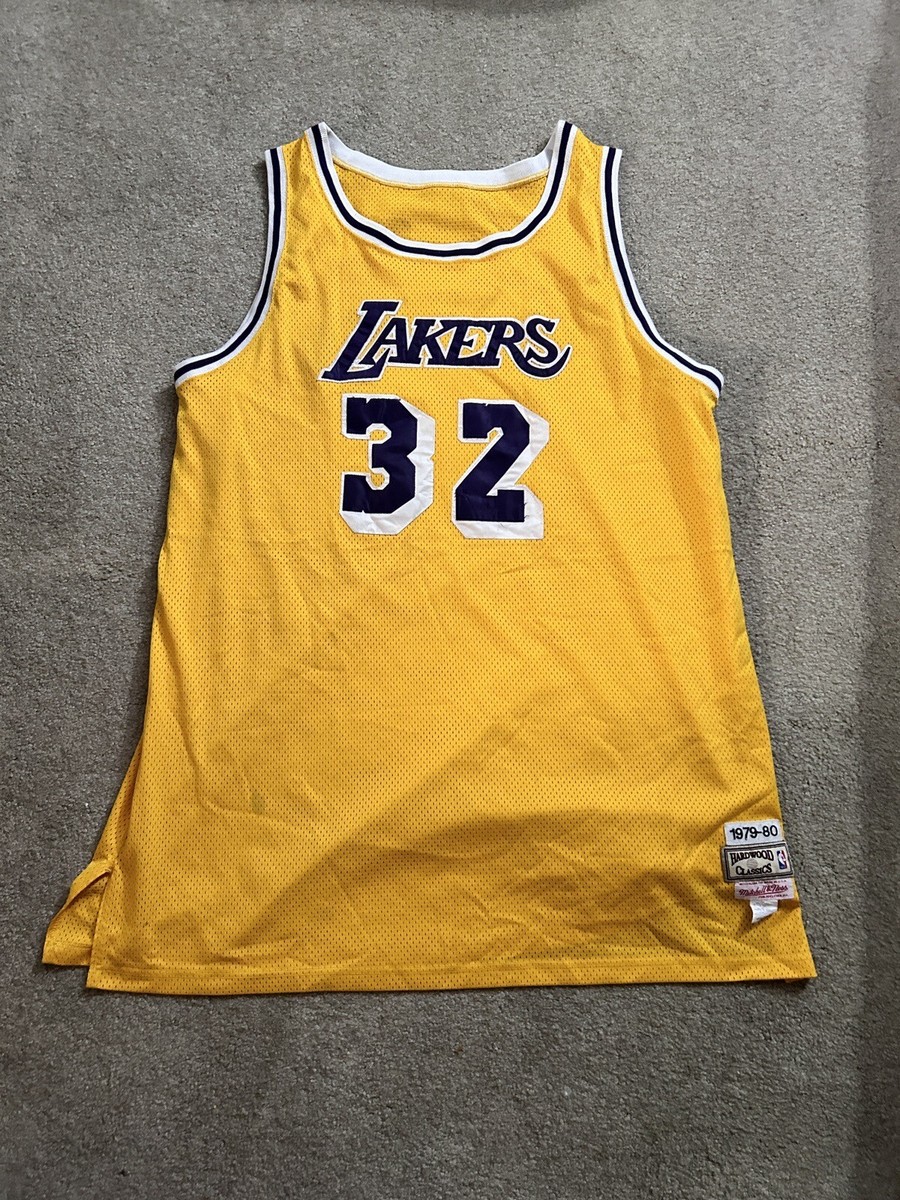 Mitchell@Ness Hardwood Classics 1979-80 LA Lakers Jersey Magic