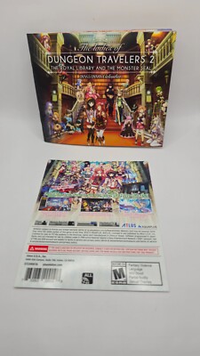 Dungeon Travelers 2 Royal Library and Monster Seal 2015/16 Calendar PS Vita