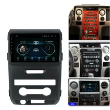9in Multimedia Car FM Radio GPS Navigation Player Radio Android Stereo For F150