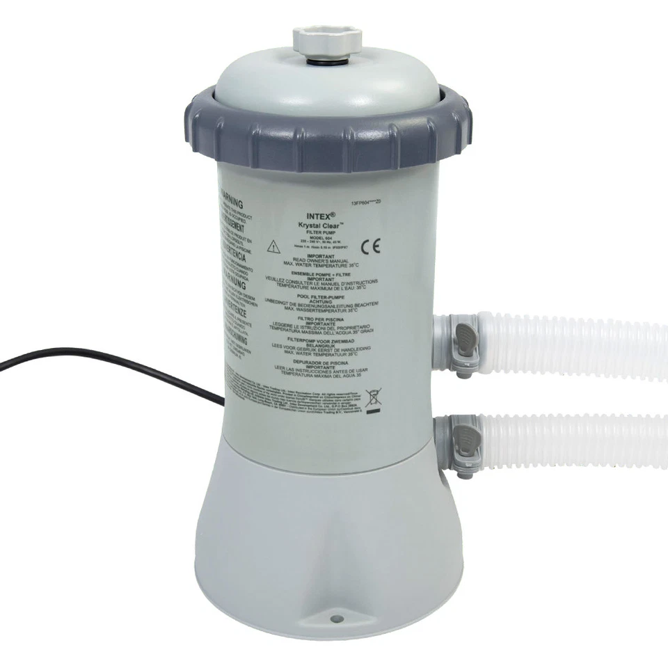 Frame Swimming Pool mit Pumpe 366x76cm Schwimmbecken Stahlrohrbecken von INTEX - Bild 4 von 4