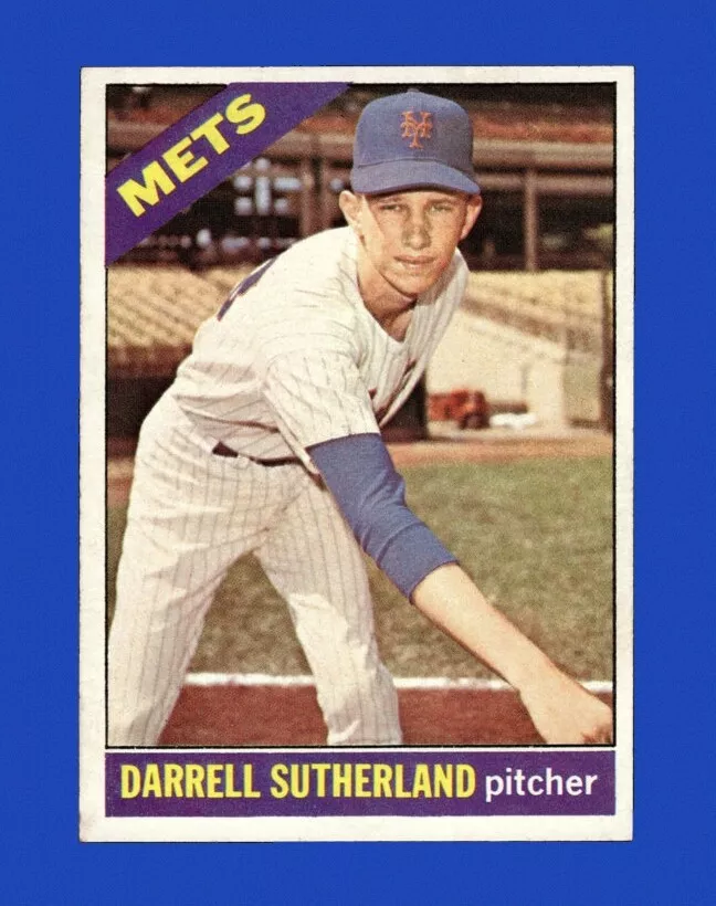 Darrell Sutherland trading card
