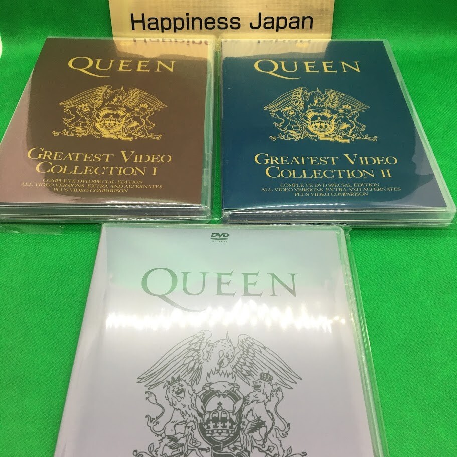 QUEEN / GREATEST VIDEO 6DVDセット Queen Greatest Video Collection Vol. 1 - 3 DVD 6 Discs Case