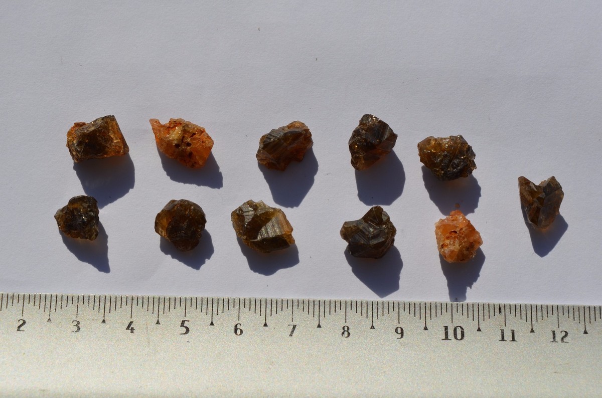 TOP TOP TOP ! GRENAT ORANGE ROUGE D'AFRIQUE : 1,97 CARAT