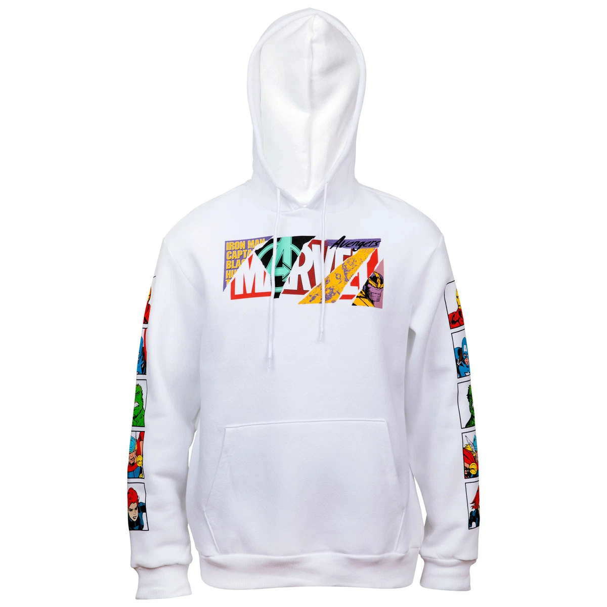 Marvel outlet white hoodie
