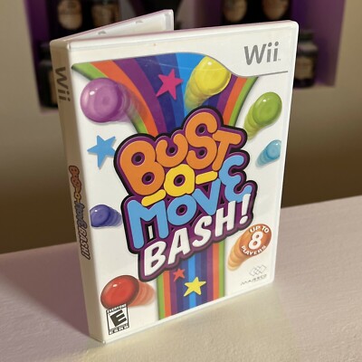 Bust-A-Move Bash (Nintendo Wii, 2007) complete in box