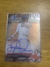 2017 Bowman Chrome Draft Auto Brett Netzer