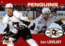 2008-09 Wilkes-Barre Scranton Penguins #23 Ben Lovejoy