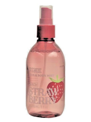 VICTORIA'S SECRET PINK JUICY STRAWBERRY HAIR & BODY MIST SPRAY 8
