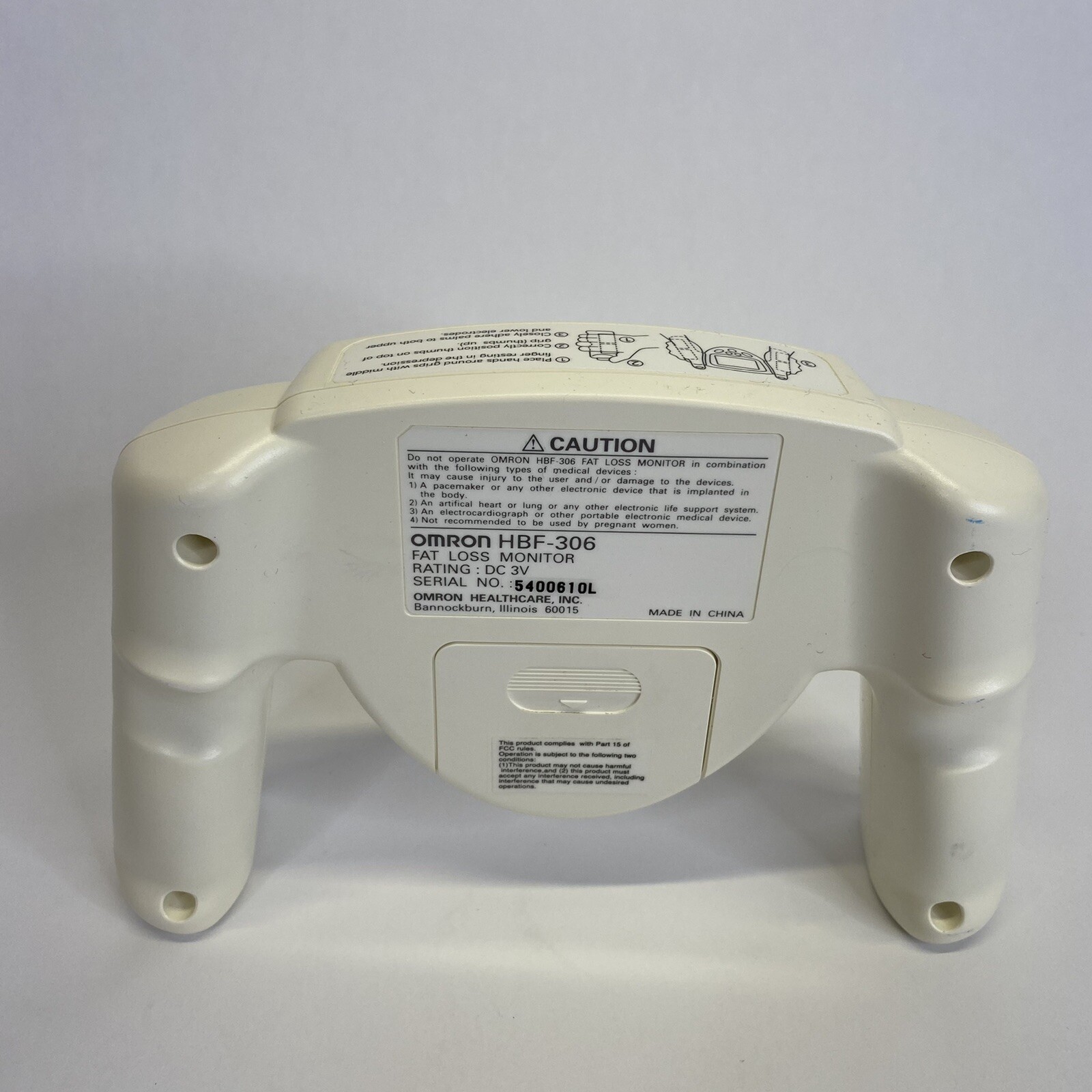 Omron HBF306 Fat Loss Monitor Body Fat Analyzer BMI Tested Working