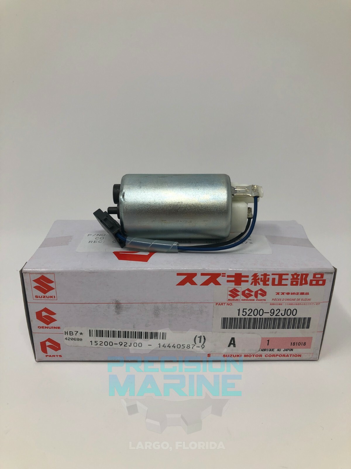 SUZUKI OUTBOARD HIGH PRESSURE FUEL PUMP 1520092J20 eBay