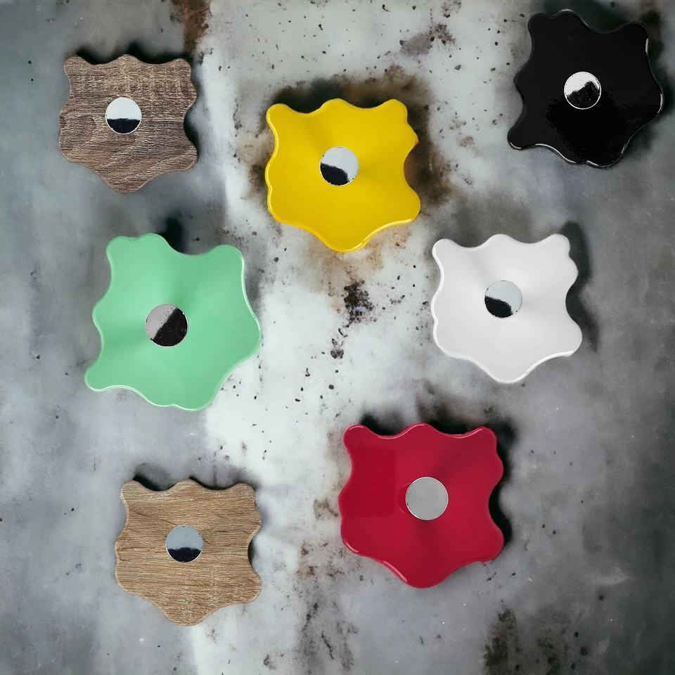 Hakenleiste Garderobenhaken Wandhaken Kleiderhaken Wandgarderobe Holz Metall MDF - Bild 4 von 4