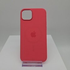 Genuine Apple iPhone 15 PLUS 6.7" Silicone Case w/Magsafe Guava Pink