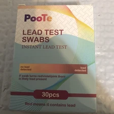 Instant Lead Test Kit | 30 Swabs, Accurate Results in 30 Seconds NEW
