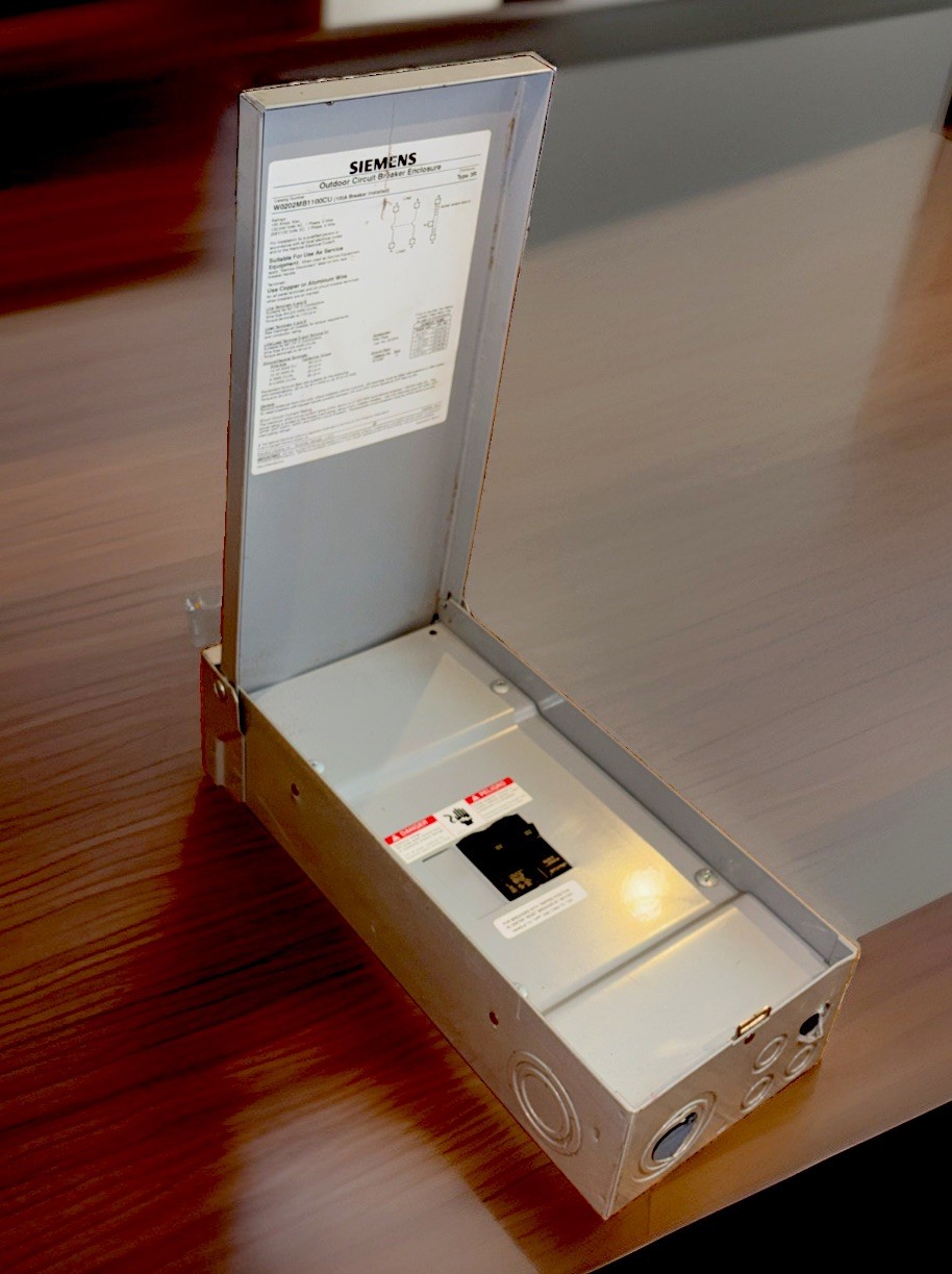 Siemens HF323NR 100 Amp 240v Fusible 3P Type 3R Outdoor Safety Switch Disconnect
