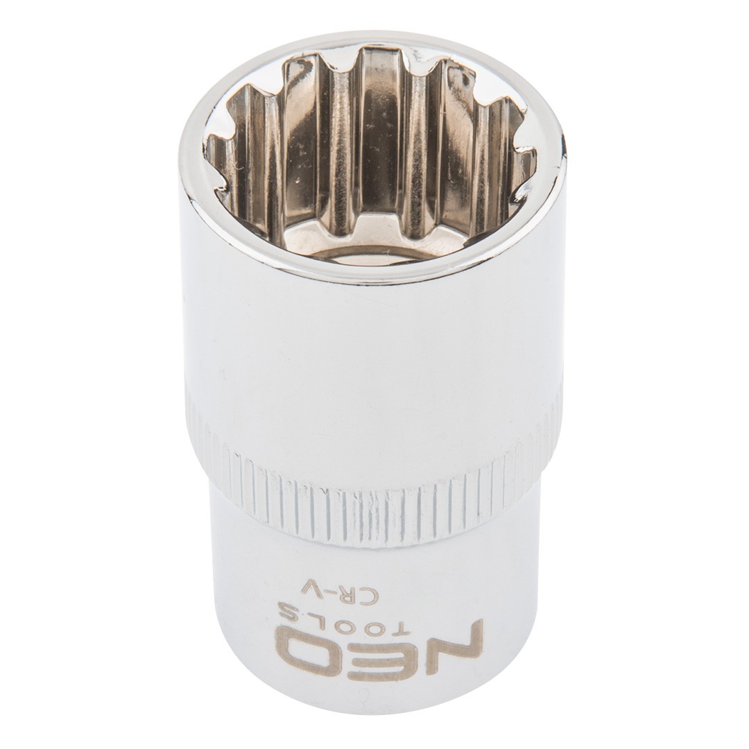 Fits TOPEX-NEO-GRAPHITE NARZ�DZIA 08-583 SPLINE SOCKET 1/2"", 11MM, NEO