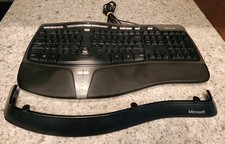 Microsoft Natural Ergonomic Keyboard 4000 v1.0 KU-0462 USB Wired Tested
