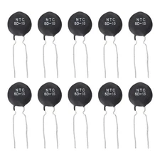 10 Pcs NTC 5D-15 5 Ohm MF72 Negative Temperature Coefficient Thermistor