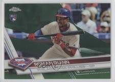 2017 Topps Chrome Green Refractor 64/99 Roman Quinn #135 a2f